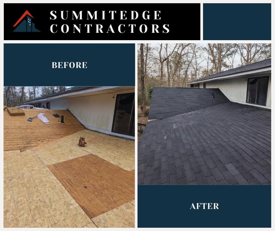 Roof replacement project