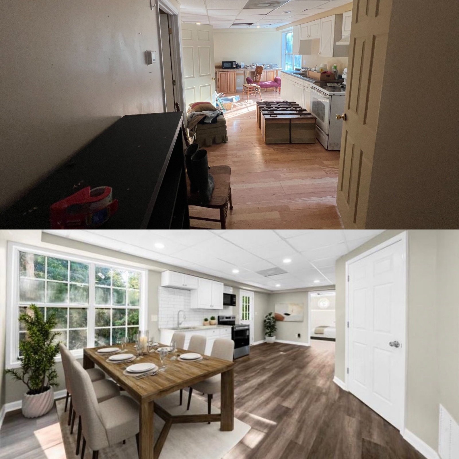 Kitchen and dining room remodel